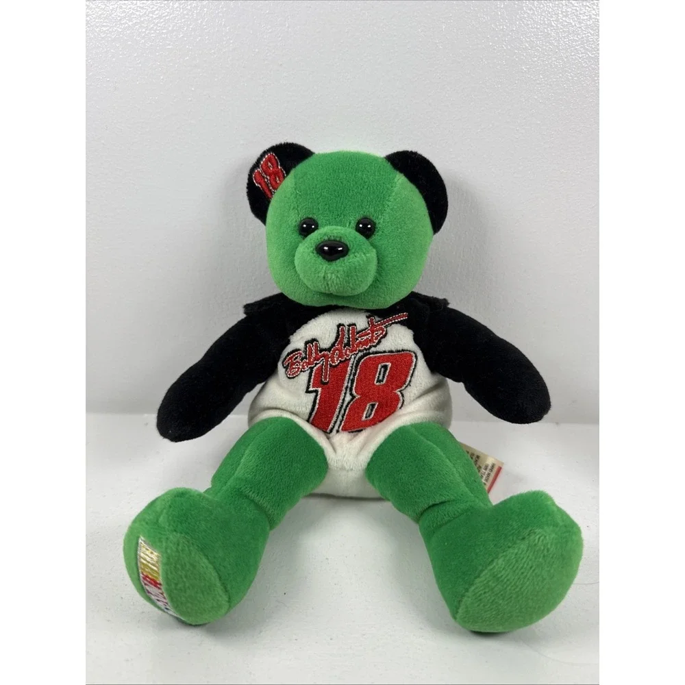 1999 VTG Bobby Labonte #18 NASCAR Team Speed Bear Authentic Plush Memorabilia